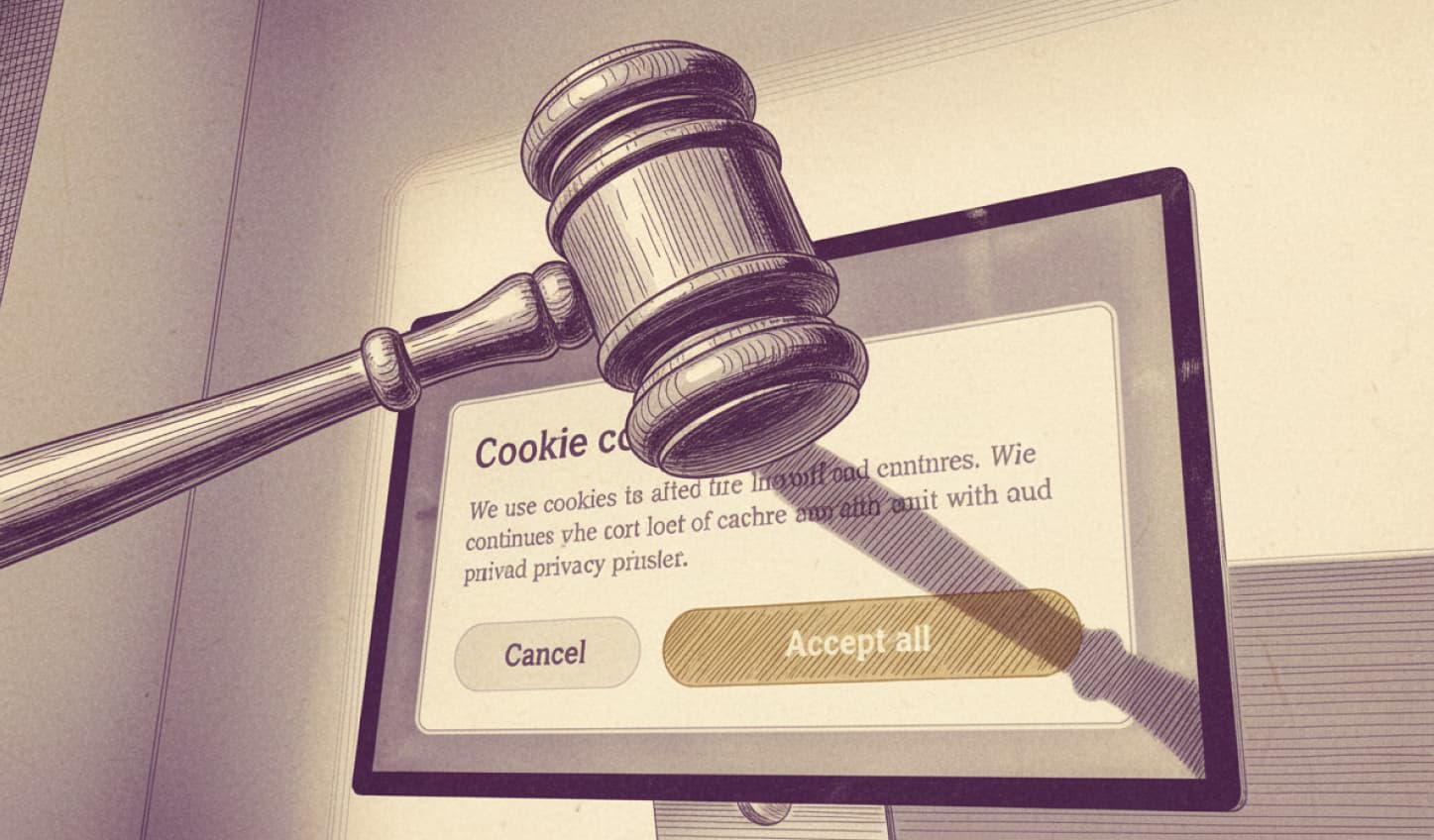 Bannière cookies : Quand un juge décide de la couleur de vos boutons